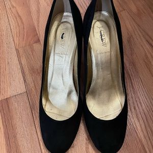 J.Crew suede pumps